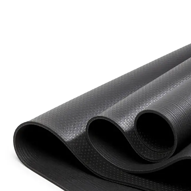 PRO Yogamatte – 6 mm – Schwarz