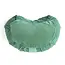 Meditatiekussen │ Halve Maan│ Fluweel met Boekweitvulling │ Sea Green