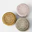 Meditatiekussen │ Rond │ Fluweel │ Mandala │ Licht Roze