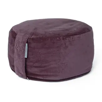 Love Generation Meditation Cushion │ Round │ Velvet │ Wild Fig