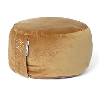 Love Generation Meditation cushion │ Round │ Velvet │ Gold