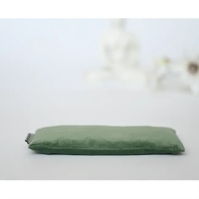 Velvet Eye Pillow with Lavender - Sea Green