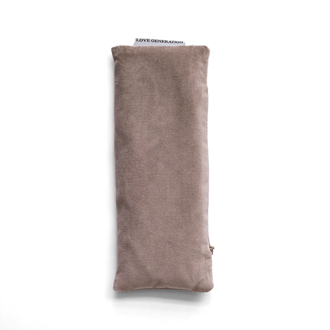 Love Generation Fluwelen Oogkussen - Taupe