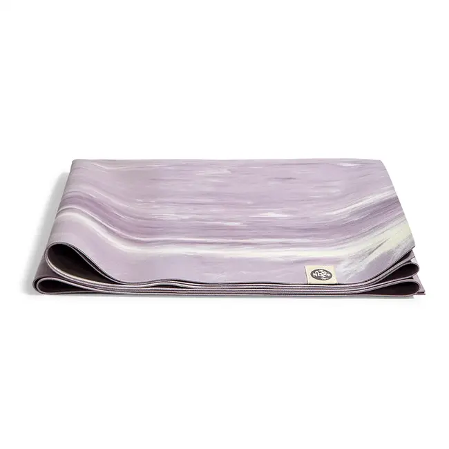 eKO SuperLite Travel Yogamat - 1.5mm - Elderberry  Marbled