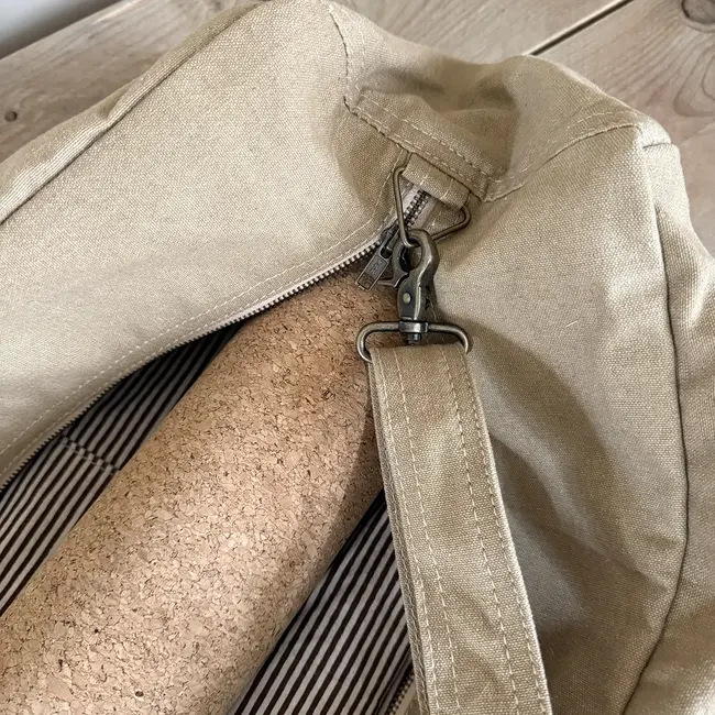 YogaTas  Hartje –  Khaki Canvas