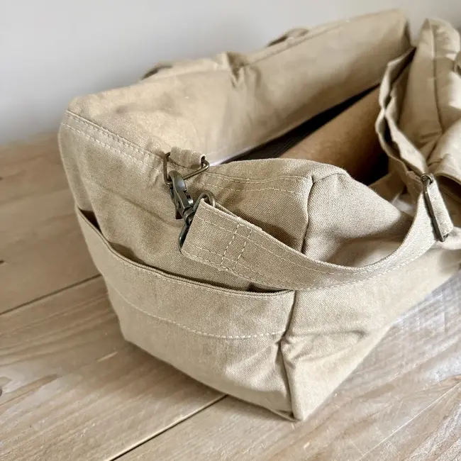 Heart Yoga Bag – Khaki Canvas