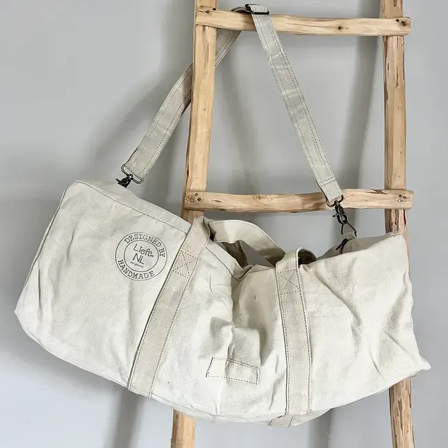 Große Yogatasche Namaste – Vintage Light Canvas