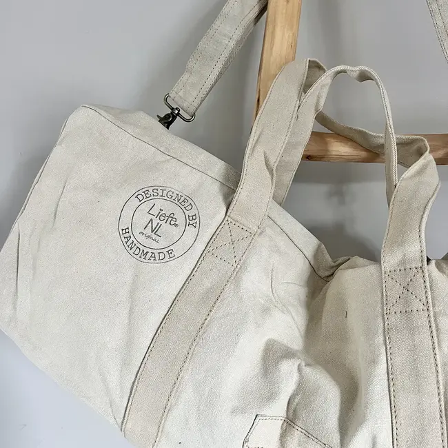 Große Yogatasche Namaste – Vintage Light Canvas