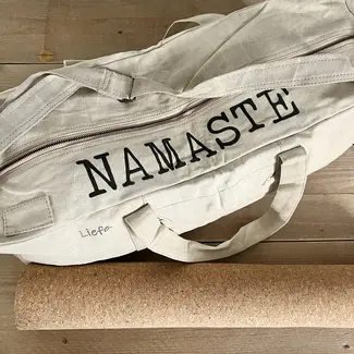 Liefe Yogatas  Namaste –  Vintage Light Canvas