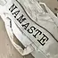 Grote Yogatas  Namaste –  Vintage Light Canvas