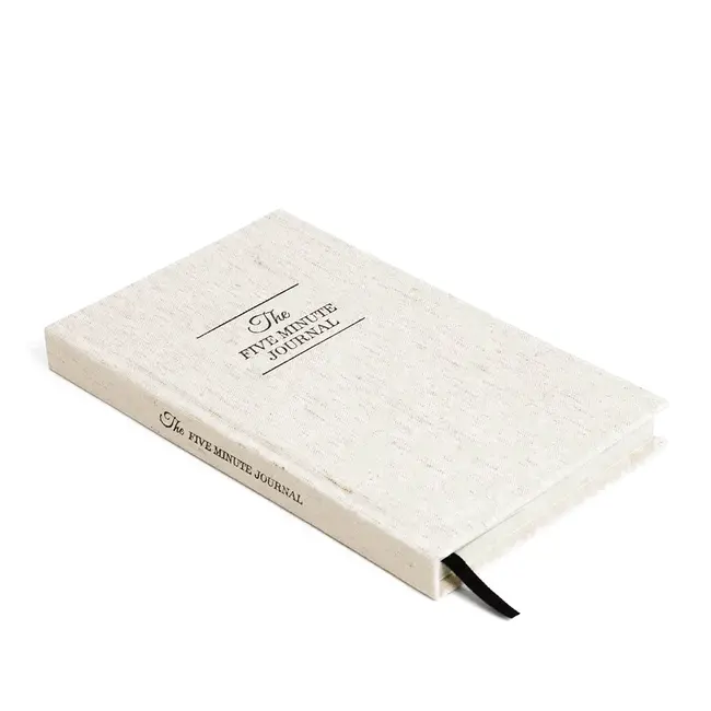 The Five Minute Journal - Original Linen - White