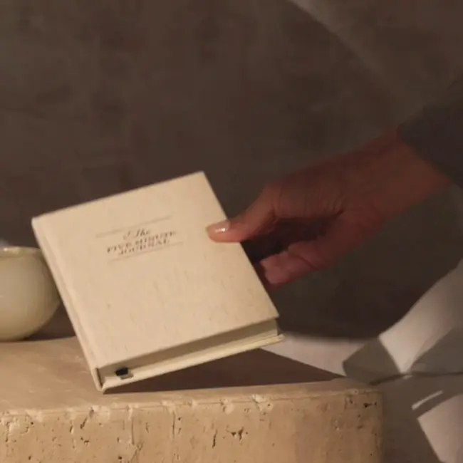 The Five Minute Journal - Original Linen - Wit