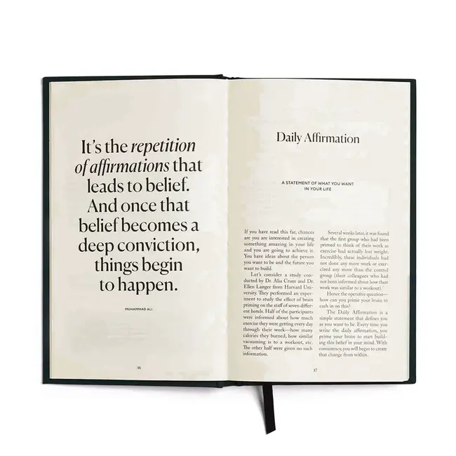 The Five Minute Journal – Dankbarkeitstagebuch – Earth Green