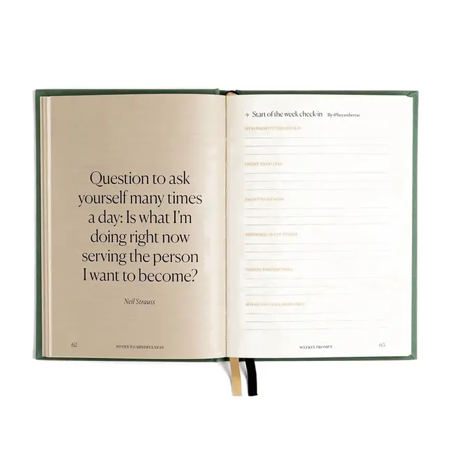 Notes to Mindfulness Journal - Sage