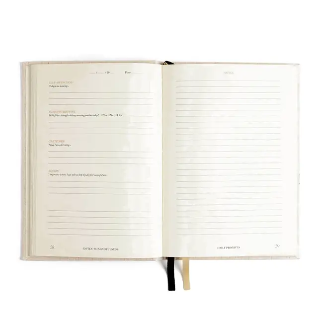 Notes to Mindfulness Journal - Achtsamkeitstagebuch - Oat