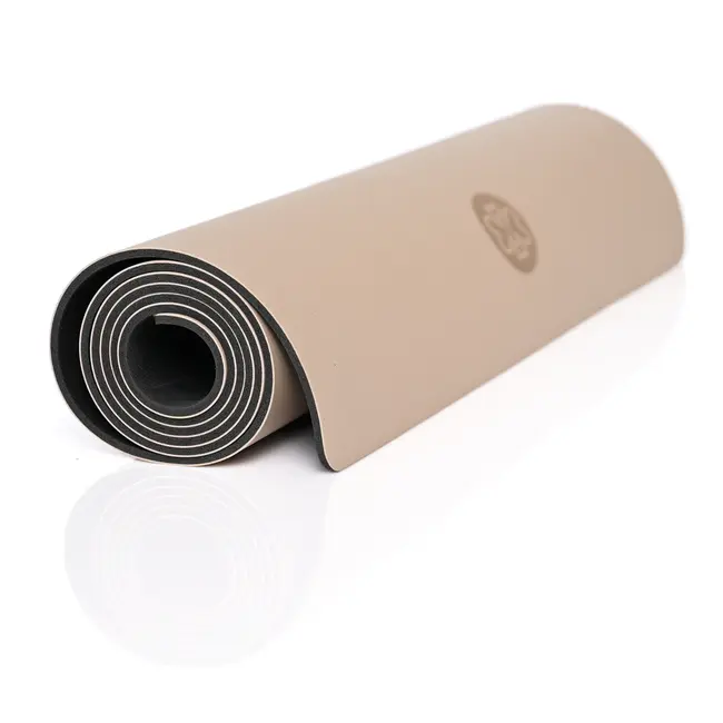 Infinite PRO Yogamatte │ PU & Naturkautschuk │ 5 mm │ Aligned Within │ Sand