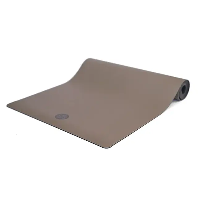 Infinite PRO Yogamat │ PU &  Natuurlijk Rubbber │5mm │Velvet Taupe