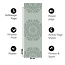 Infinite PRO Yogamatte │ PU & Naturkautschuk │ Frequency Code │Sage