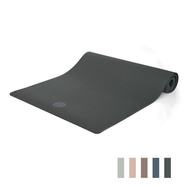 Infinite PRO Yogamat │ PU &  Natuurlijk Rubbber │5mm │ Grounding Grey
