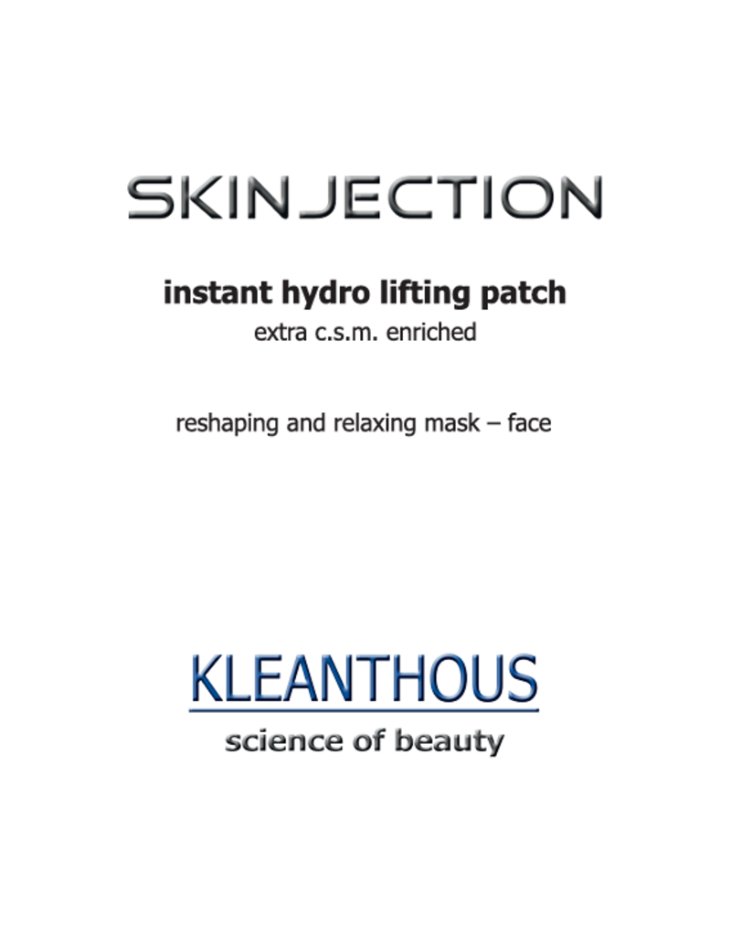instant hydro lifting patch - face (17 ml)