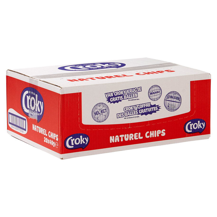 Croky 20x40gr naturel, foto 2 van 2