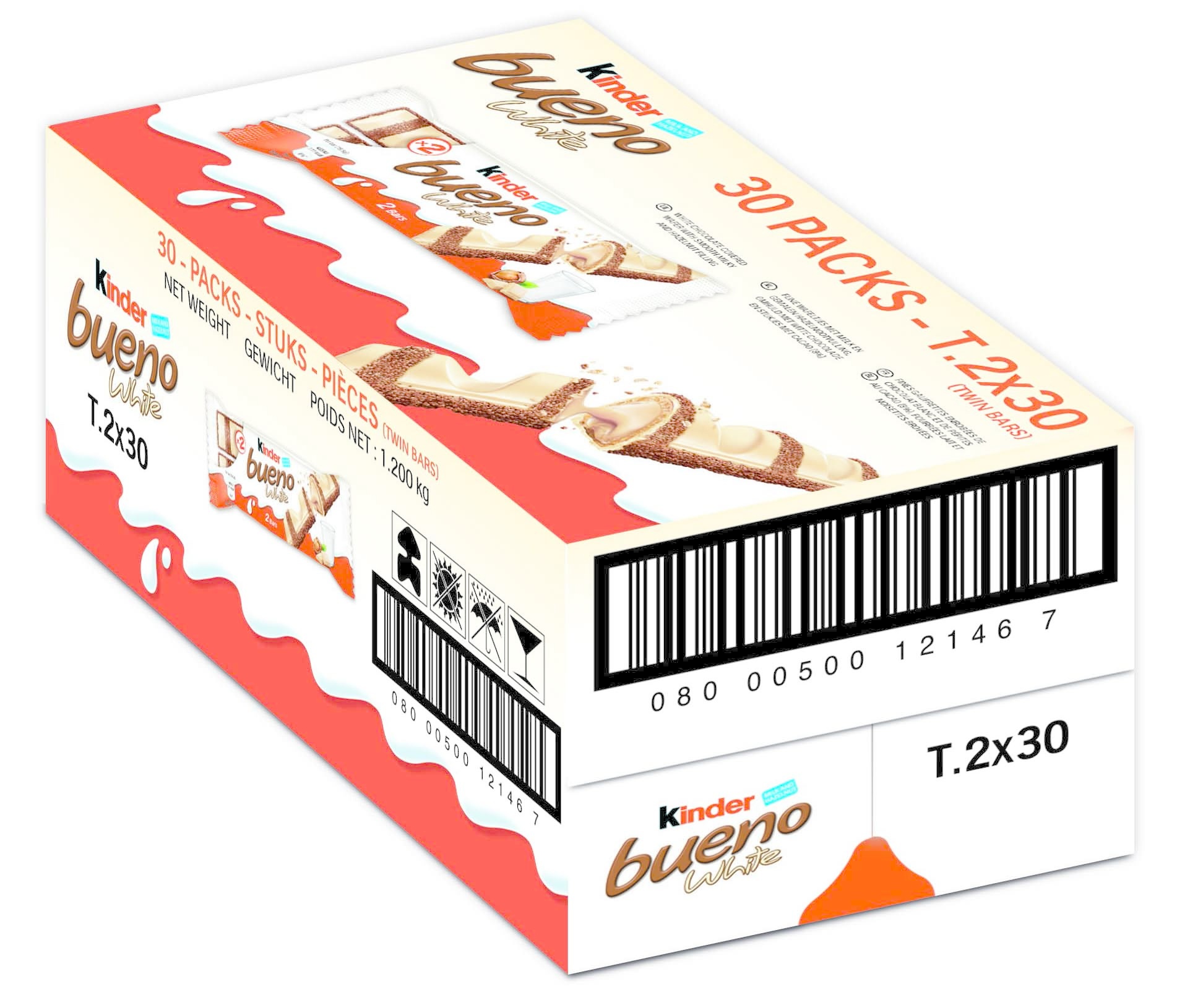 Kinder bueno white 30xT2, foto 2 van 2
