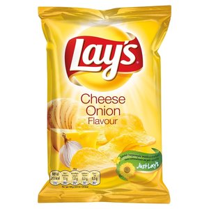 Lays chips 20x40gr cheese onion