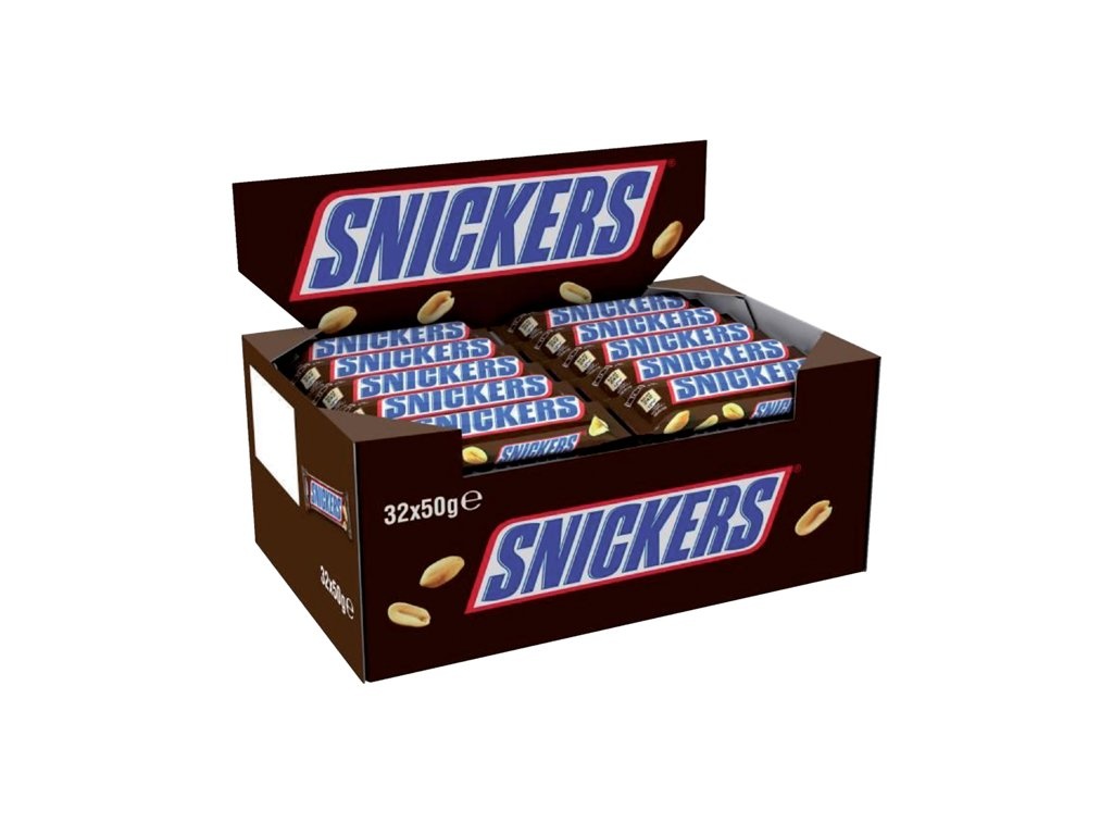 Snickers single 32x50gr, foto 2 van 2