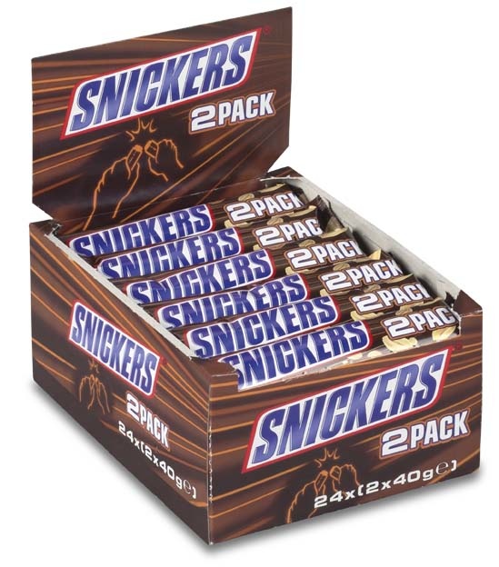 Snickers 24x80gr 2-pack, foto 2 van 2