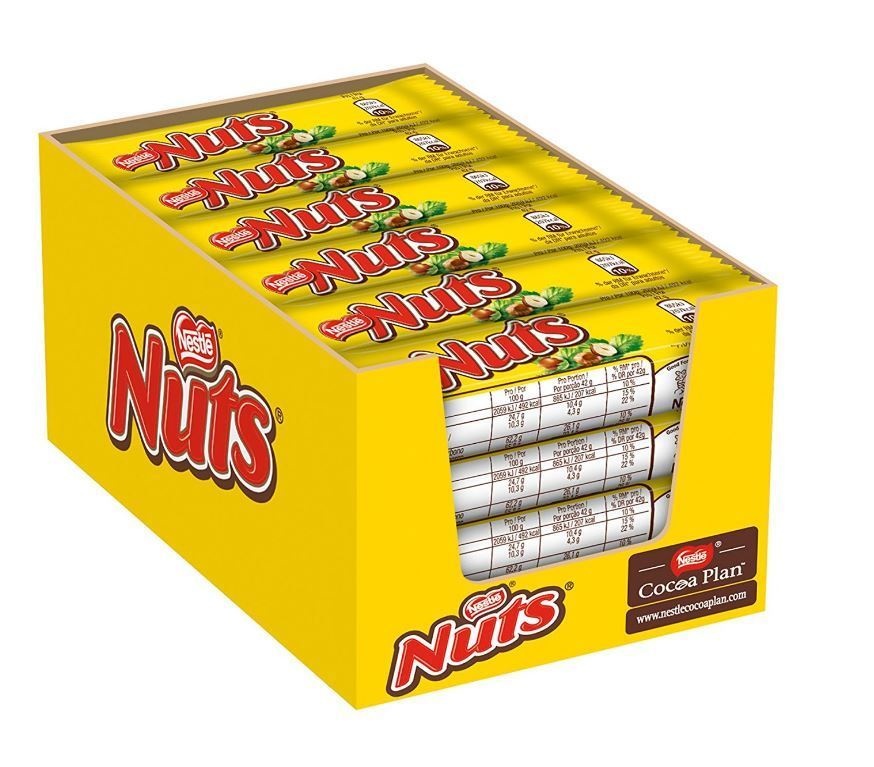 Nuts hazelnoot 24x42gr, foto 2 van 2