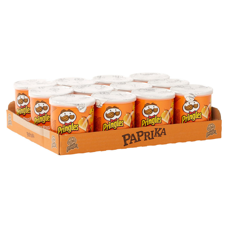 Pringles 12x40gr paprika, foto 2 van 2