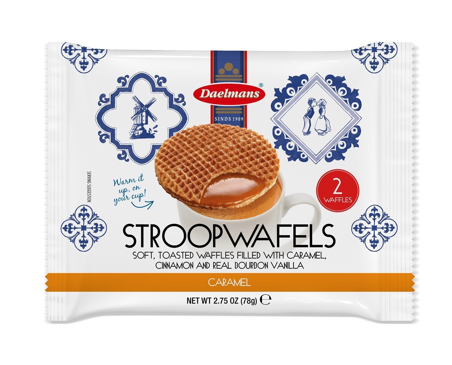 Daelmans Jumbo rmb stroopwafel A2 36x78gr