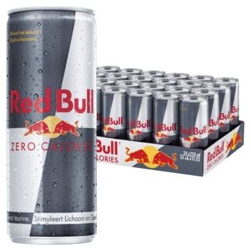 Red Bull 24x25cl blik zero, foto 2 van 2