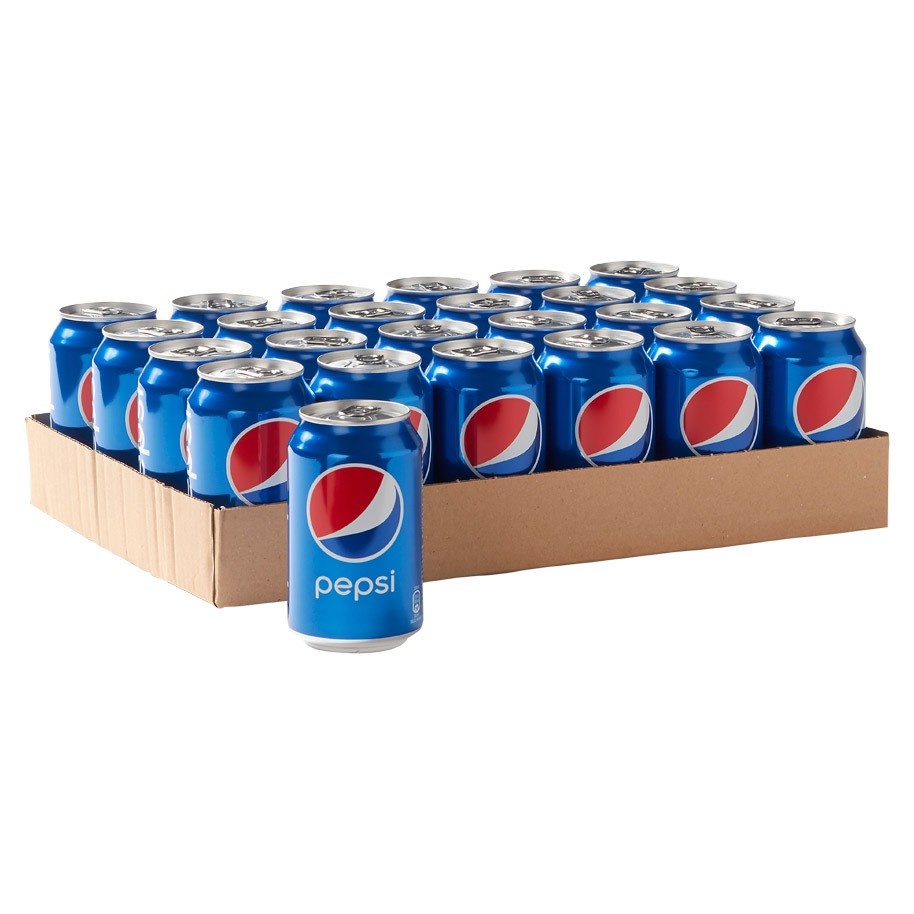 Pepsi blik 24x33cl fatcan cola, foto 2 van 2