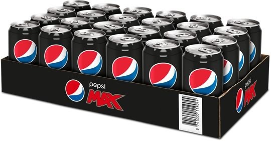 Pepsi blik 24x33cl fatcan zero, foto 2 van 2