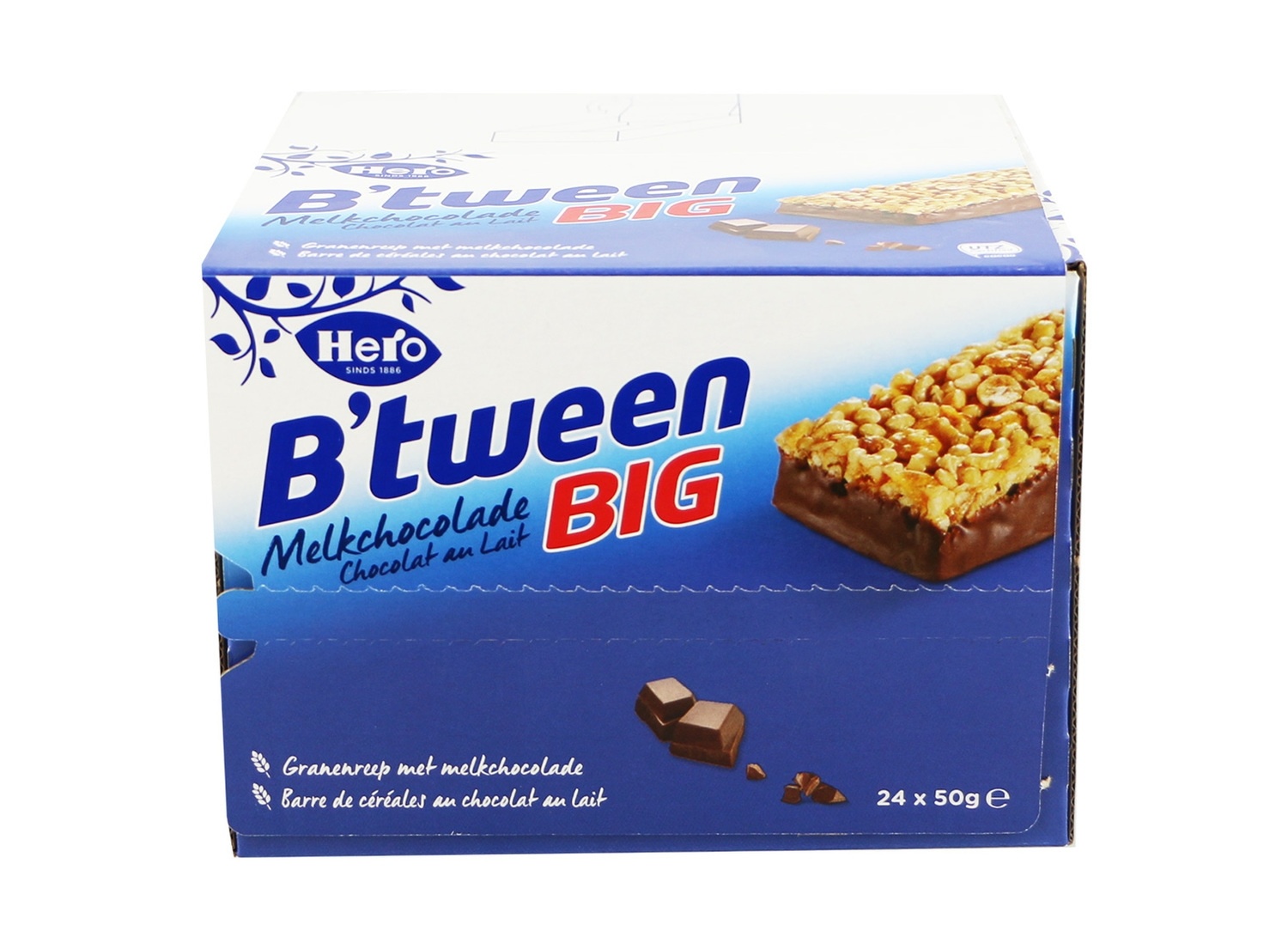 B'tween 24x50gr melkchocolade, foto 2 van 2