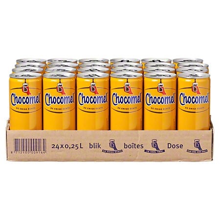 Chocomel 24x25cl blik, foto 2 van 2