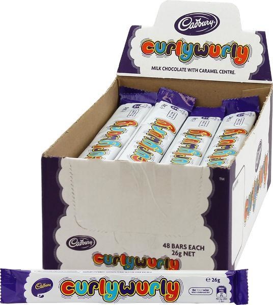 Curly wurly 48x21,5gr, foto 2 van 2