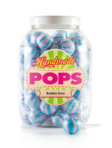 Handmade pops 70x25gr bubble gum