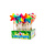 Felko lolly deco ster regenboog 24x40gr