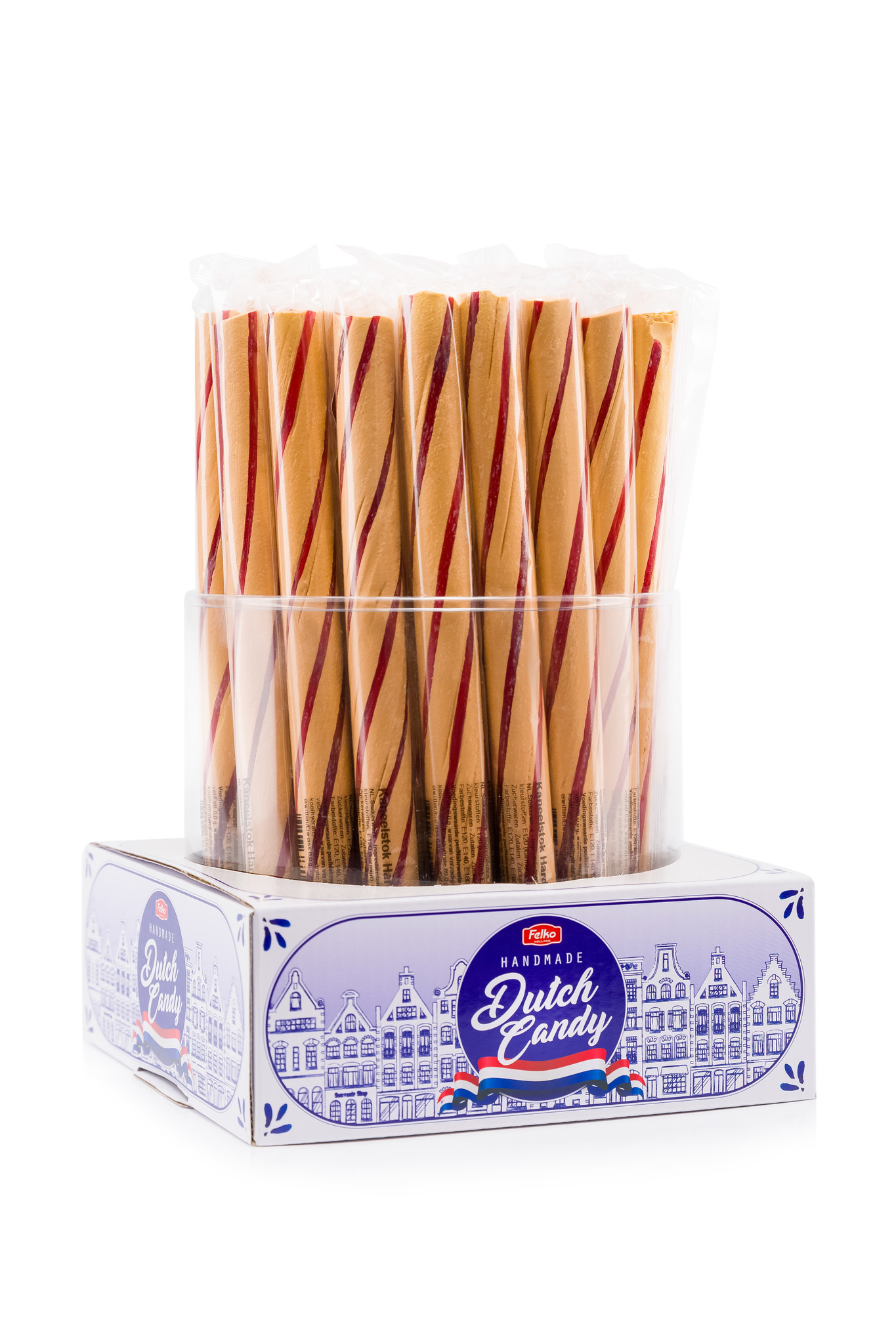 Felko stok 45x (23cm) harde kaneel streep