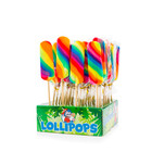 Felko lolly lange platte regenboog 40x40gr