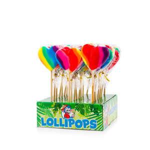 Felko lolly hart regenboog 24x45gr