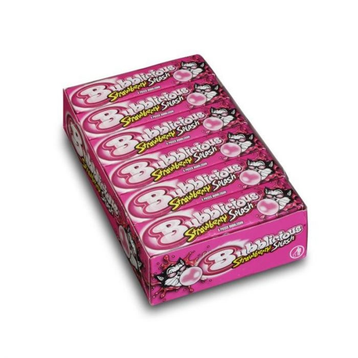 Bubblicious 18x37gr strawberry crush, foto 2 van 2