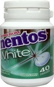 Mentos pot 6x60gr white greenmint 40st
