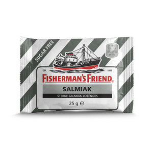 Fisherman's friend x24 salmiak sv (zw-wit)