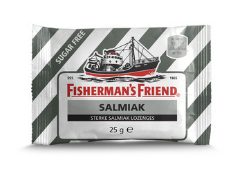 Fisherman's friend x24 salmiak sv (zw-wit)
