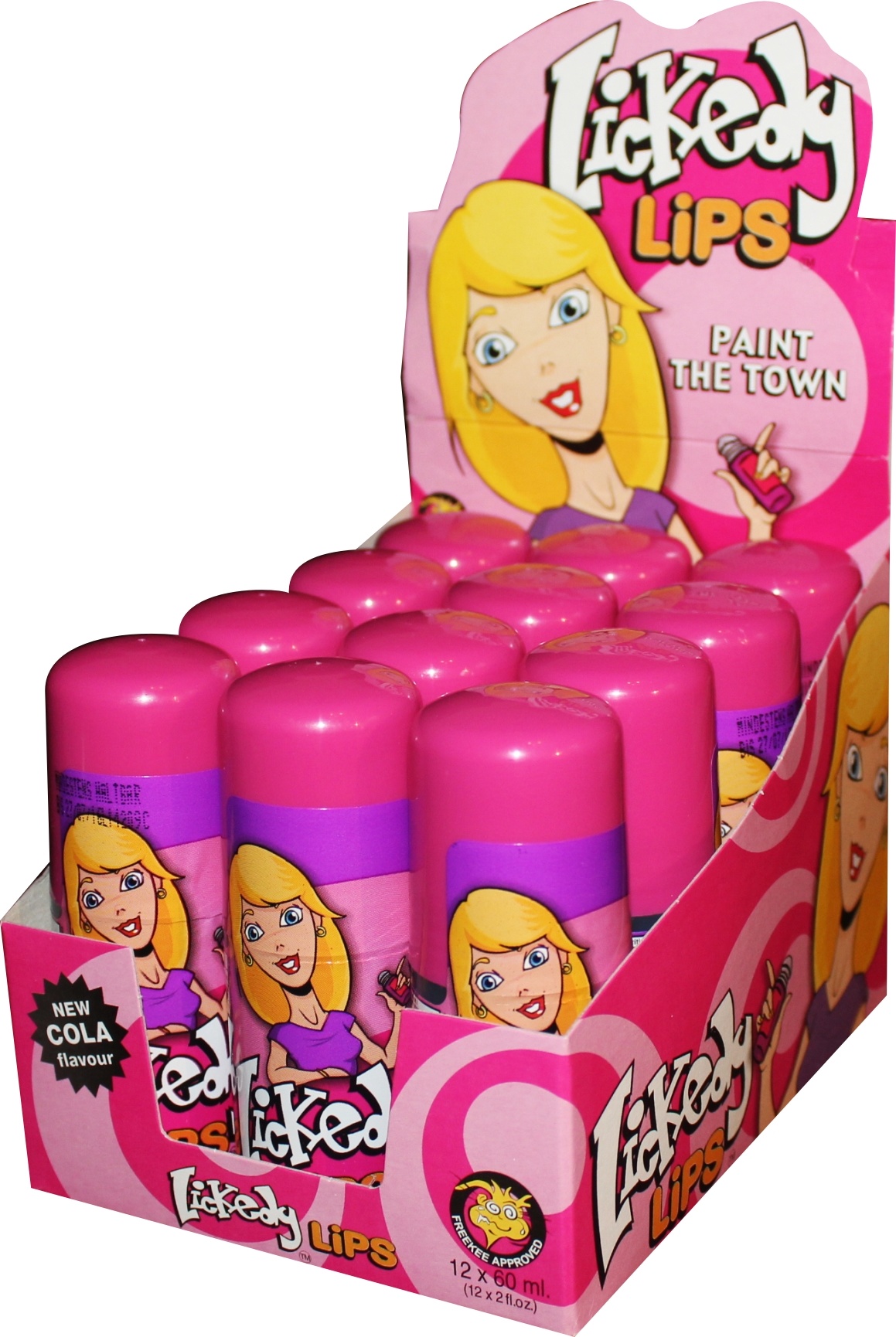 Lickedy lips roller 12x60ml, foto 2 van 2