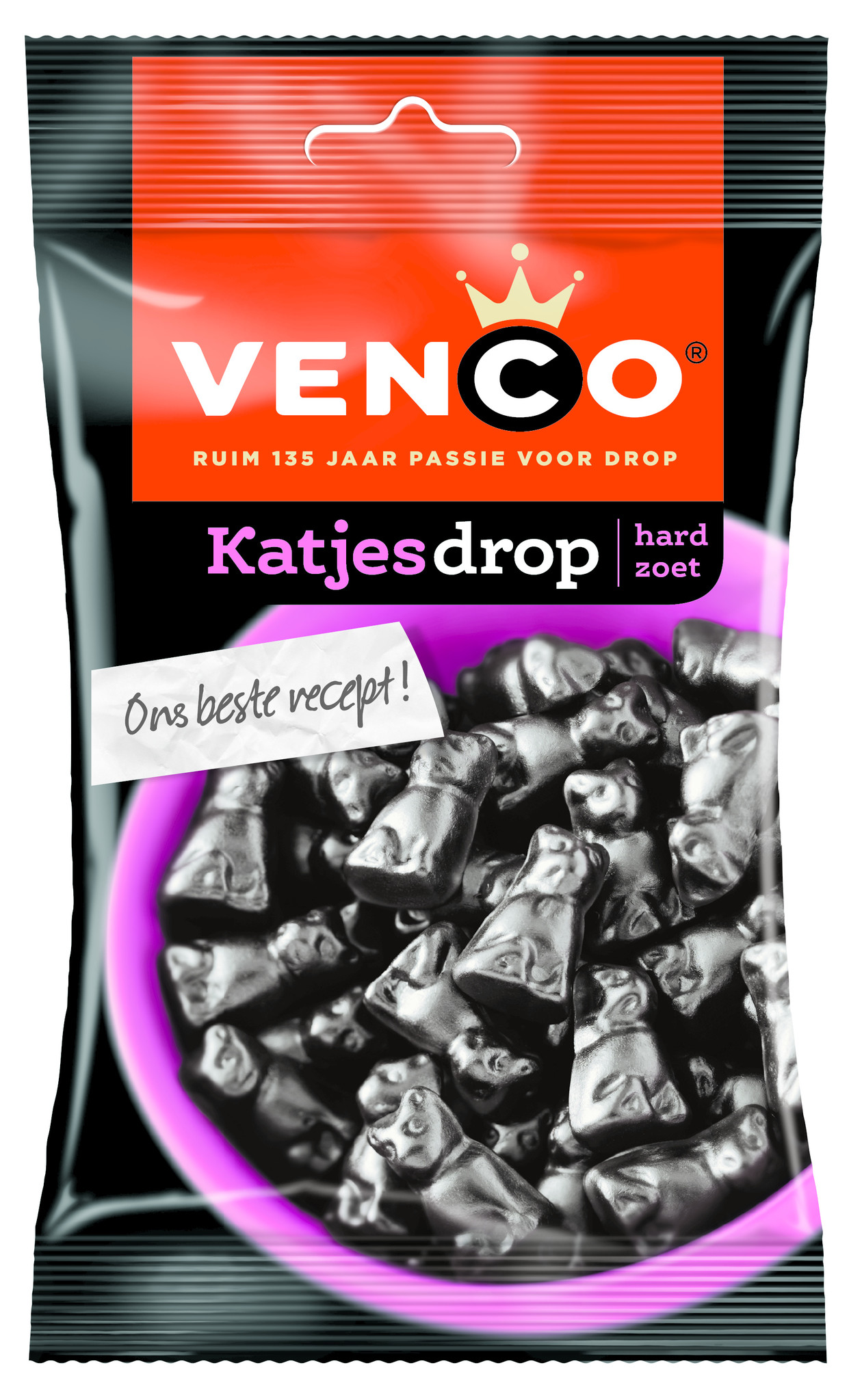 Venco eurolijn 12x120gr katjesdrop* uit de handel