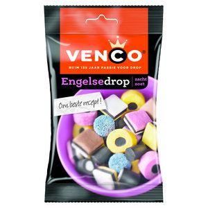 Venco eurolijn 12x100gr engelse drop